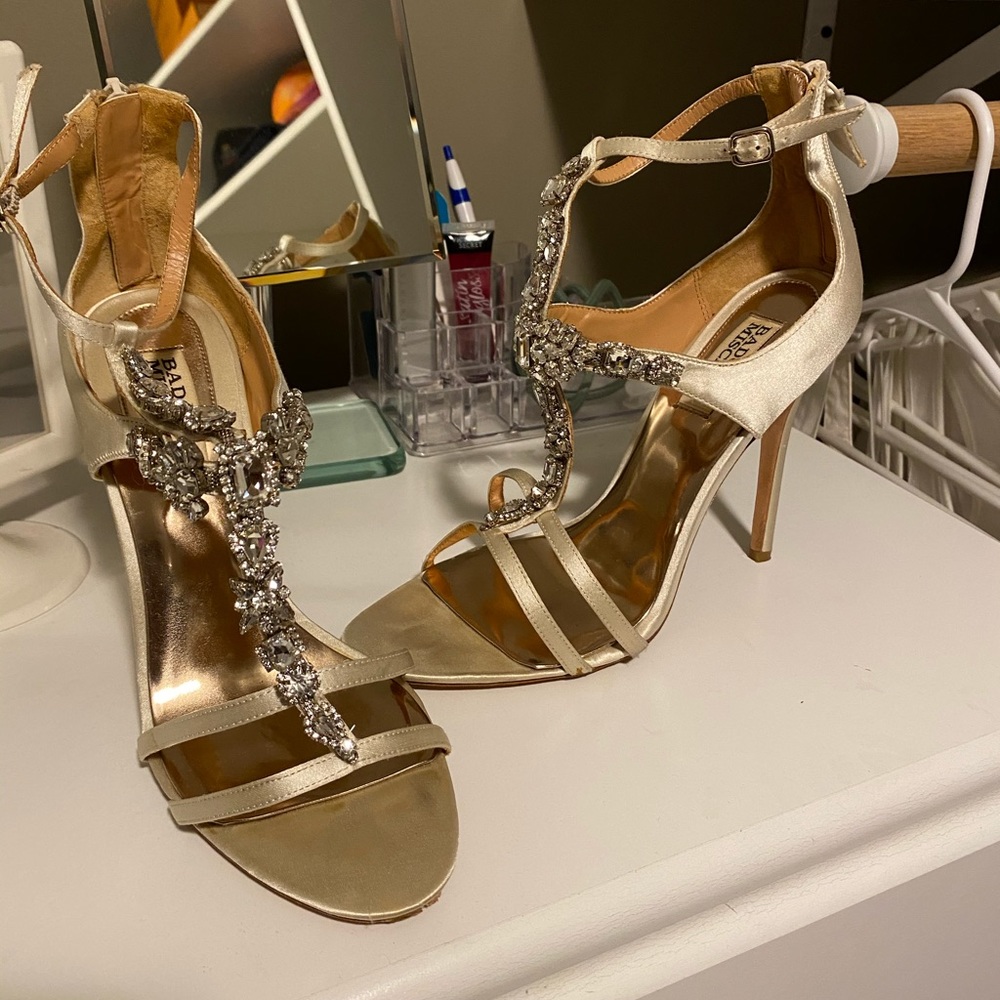 Badgley Mischka Bridal Heels